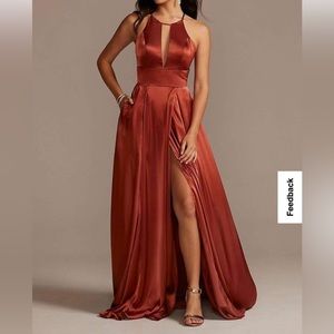 Cinnamon dress, perfect for bridesmaids🤎🧡